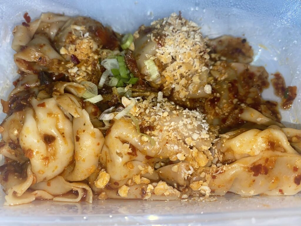 Spicy Dumplings and Noodles