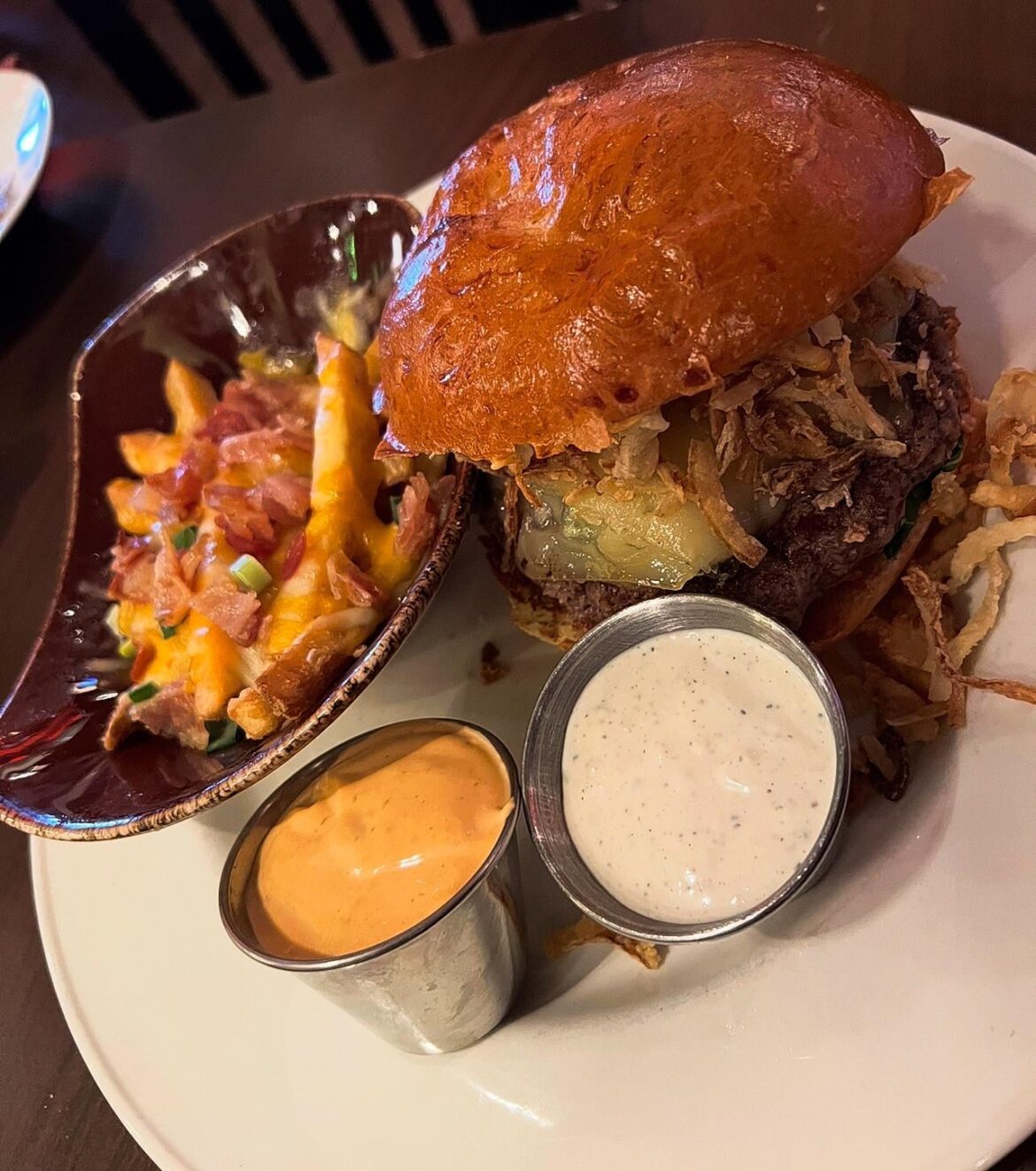 My Burger Menu for dinner