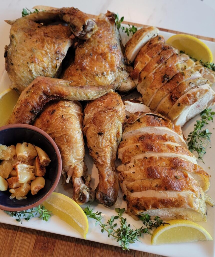 Homemade Pan-Roasted Garlic Rosemary Chicken