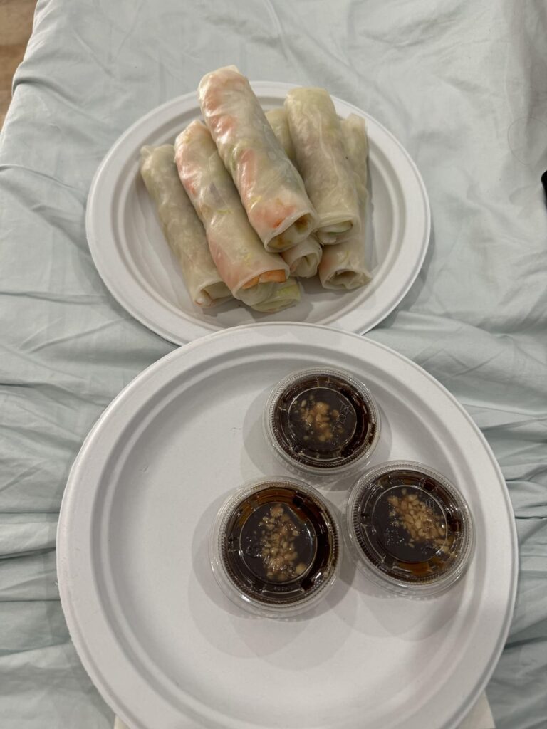 What is the count for my lunch?