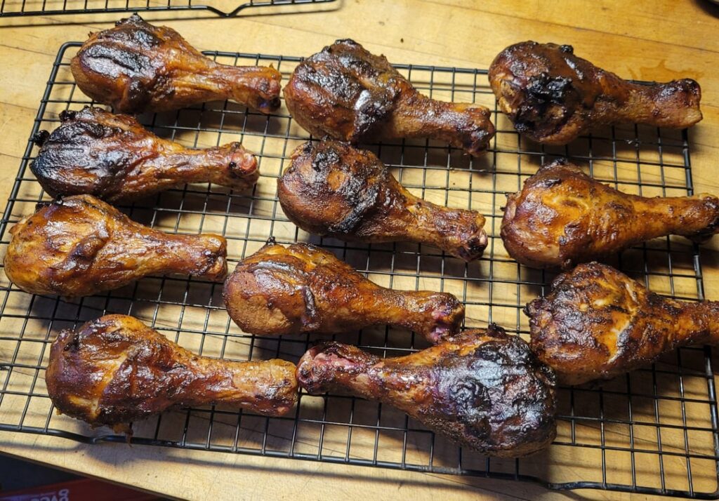 Smoked some drumsticks for the first time and the whole family loved it!!!