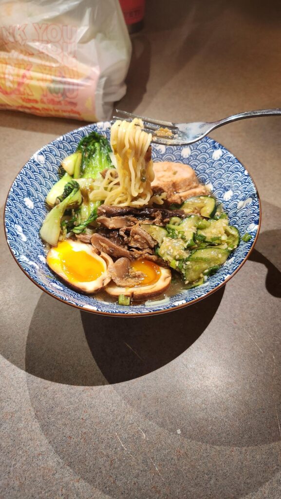 First made from scratch bowl of ramen