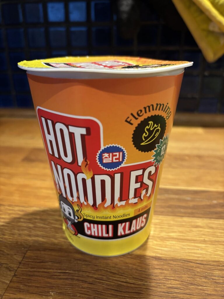 Chili Klaus noodle review Chili Klaus noodle review