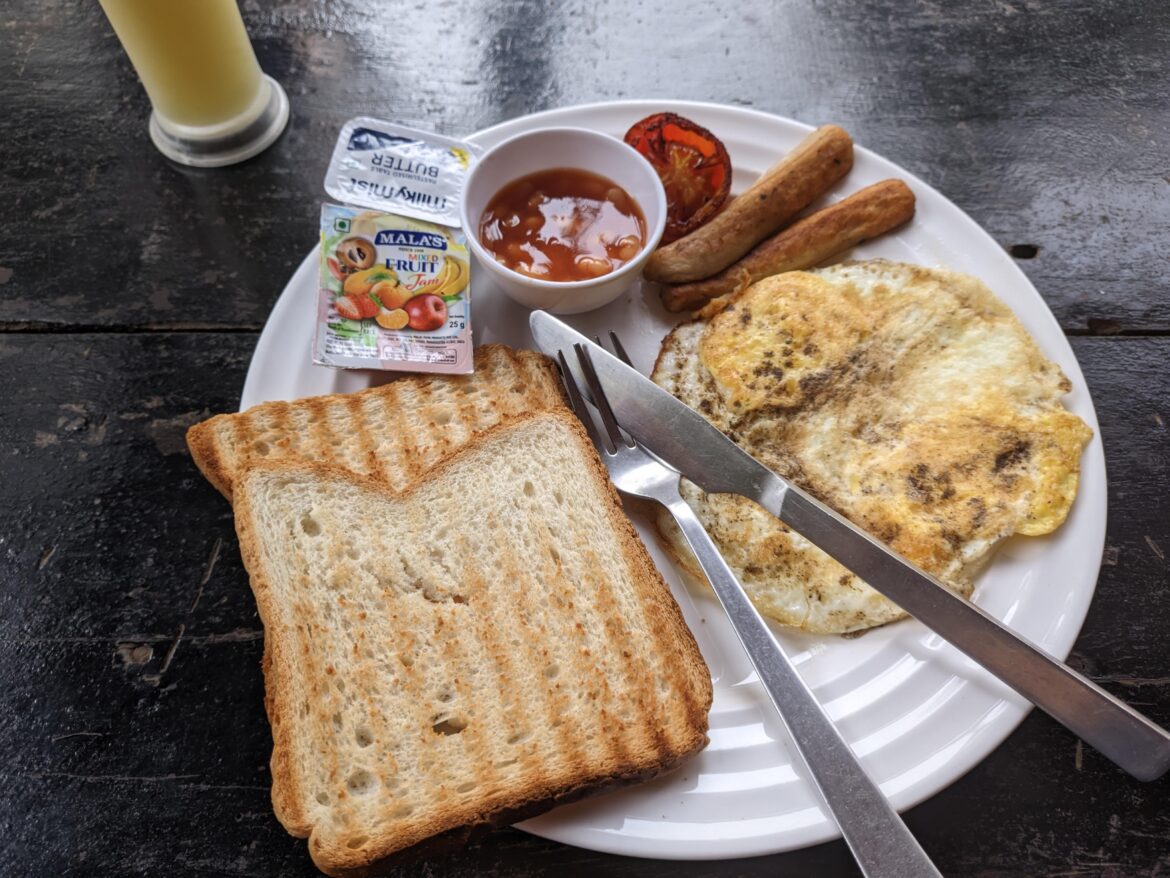 Not a fry up as such but a 'Cooked Breakfast'