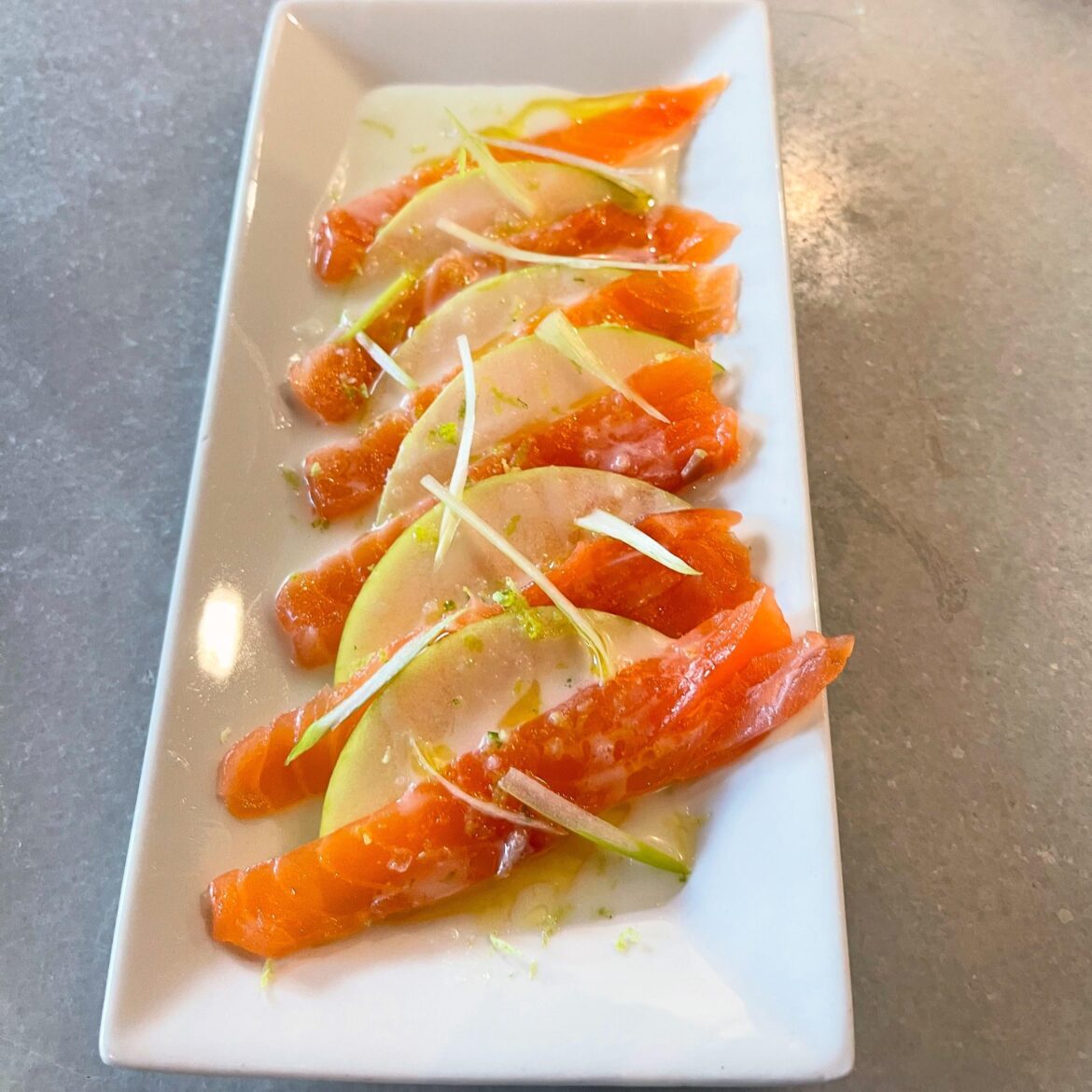 Salmon Crudo Salmon Crudo