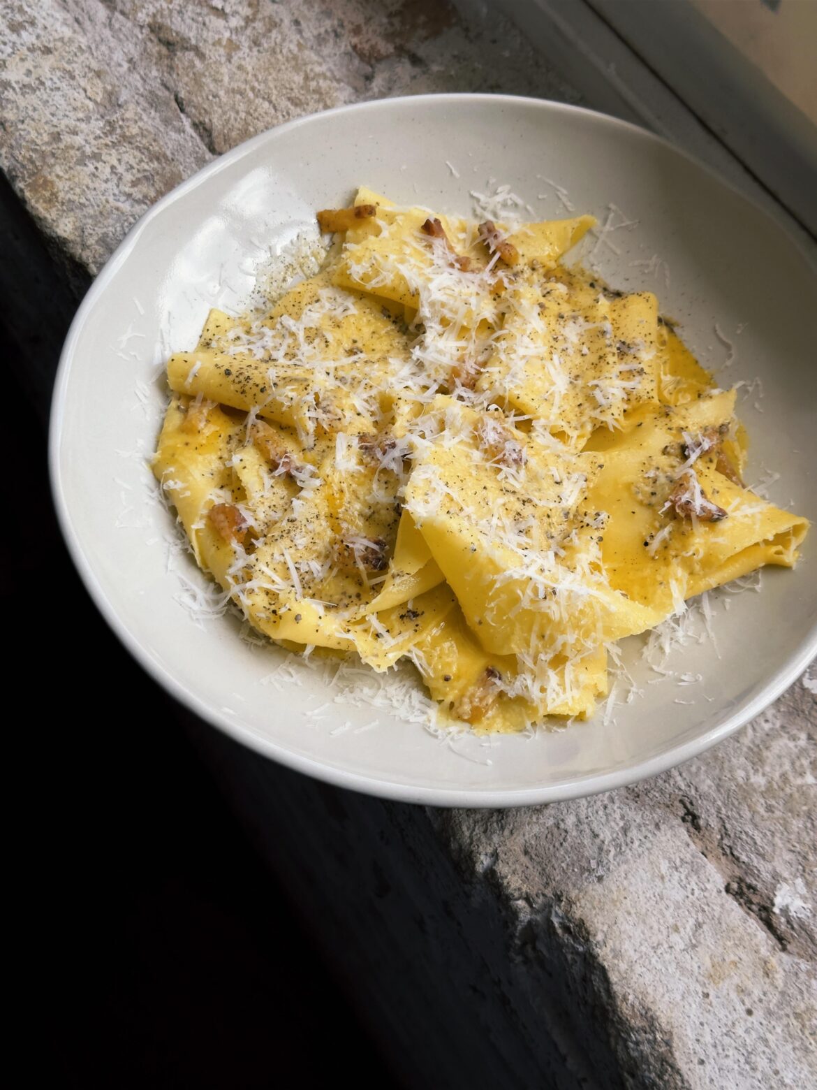 Pappardelle Carbonara