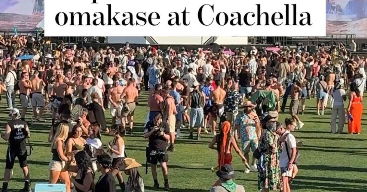 Nobu’s $350 omakase at Coachella