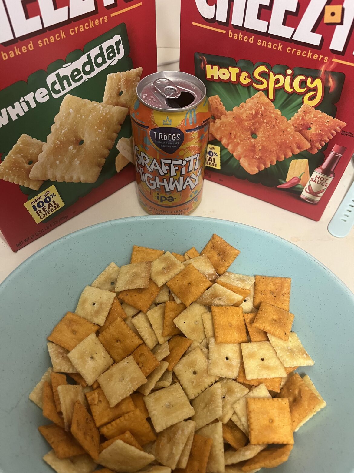 just cheezits