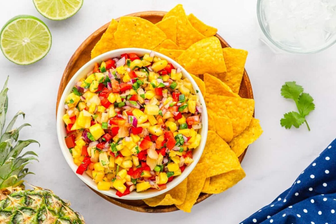 Spicy Jalapeno Pineapple Salsa