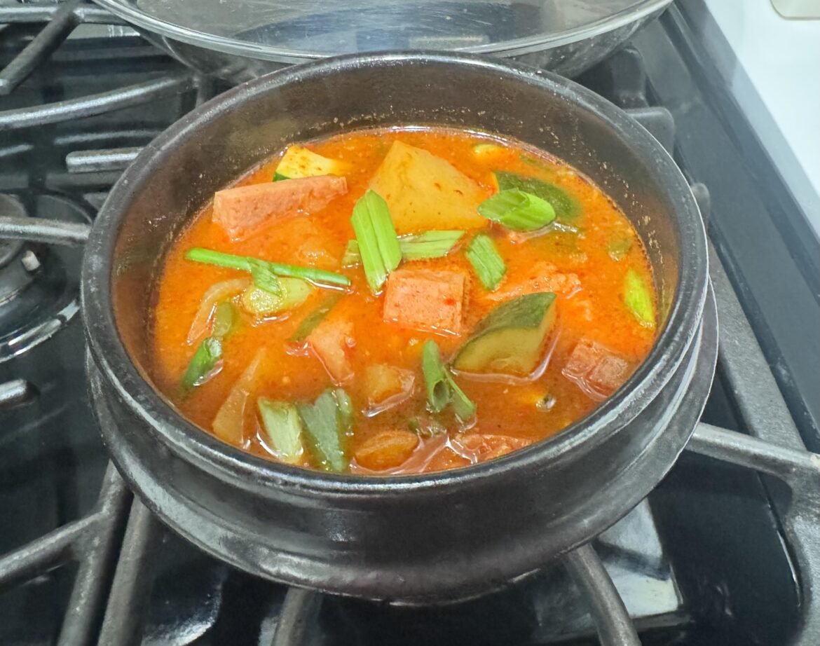 Spam Gochujang Jjigae
