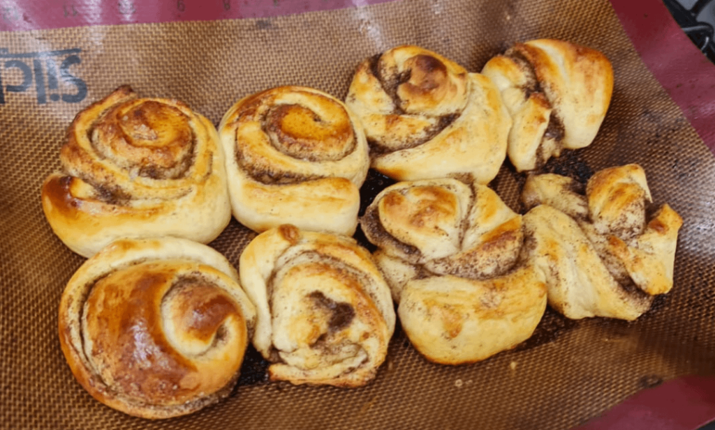 Home made cinnamon buns[OS]