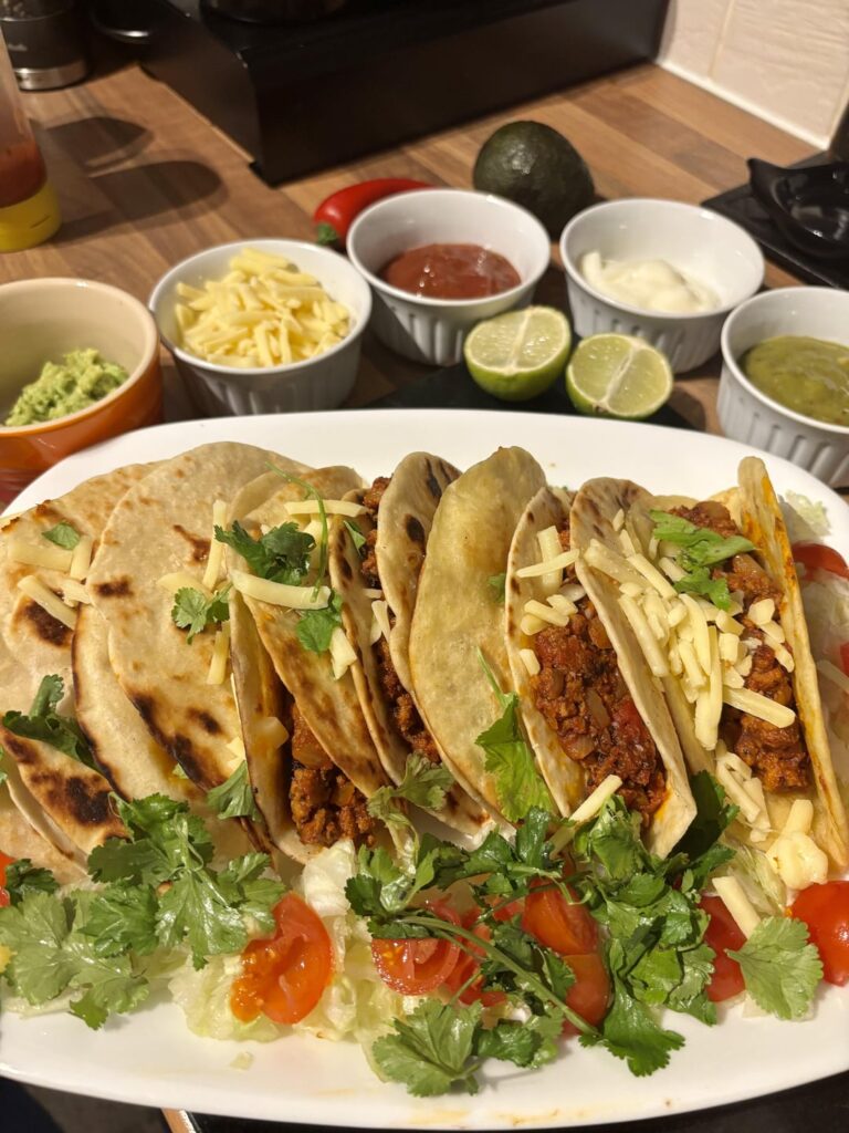 Classic Ground Beef Tacos (first timer:)