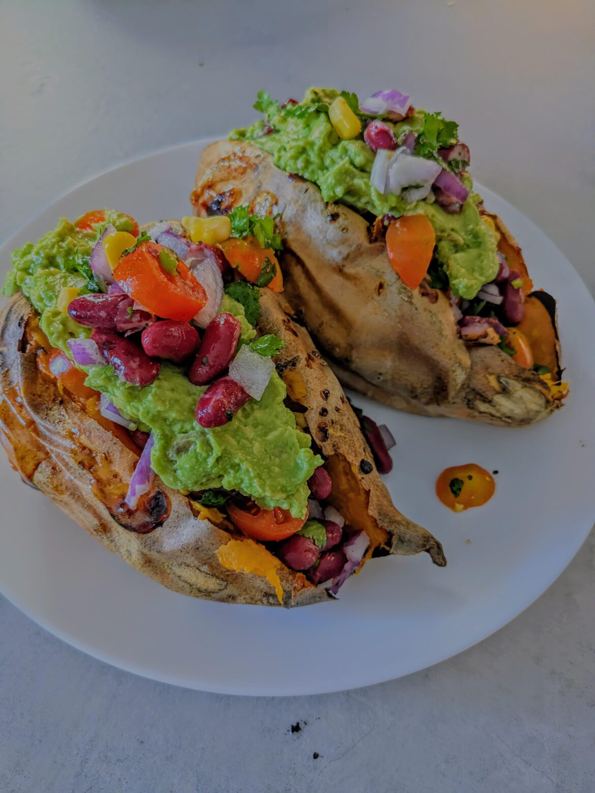 Stuffed Sweet potato