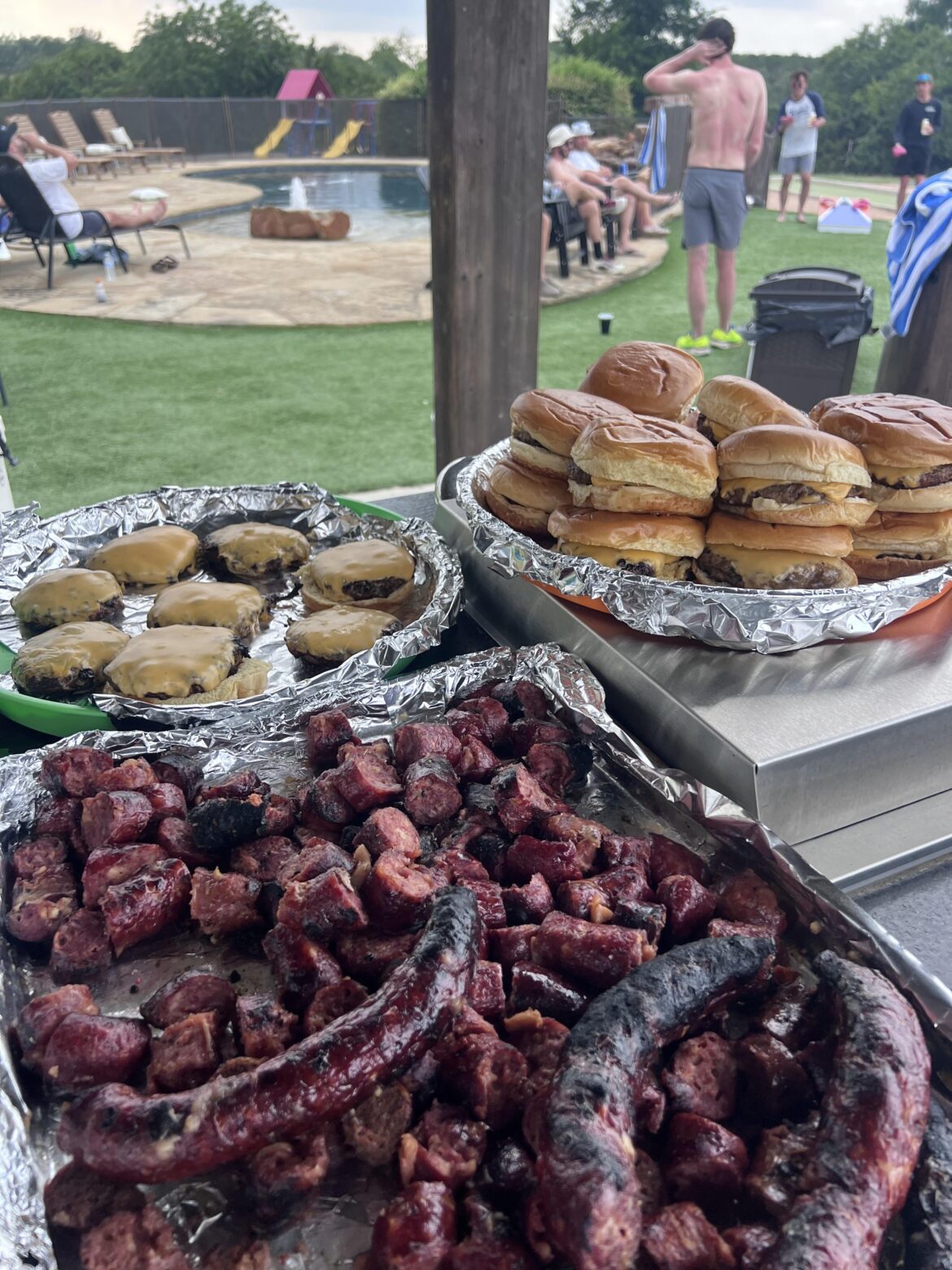 Deer Burgers and Deer Sausage
