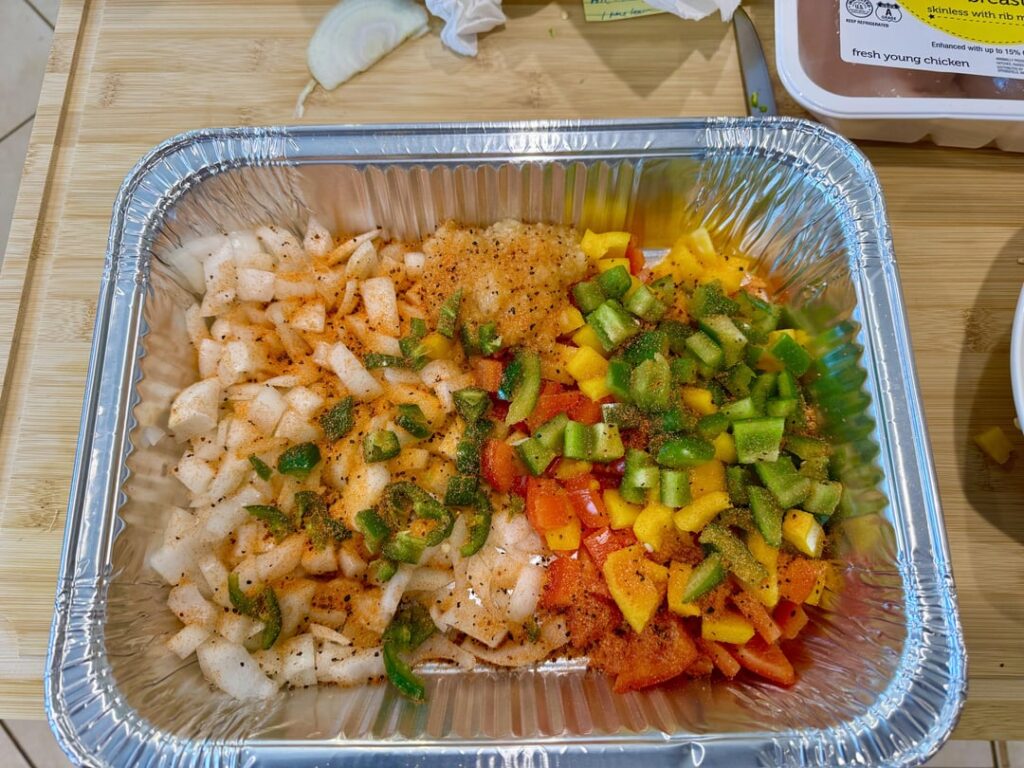 Smoked, pull apart chicken