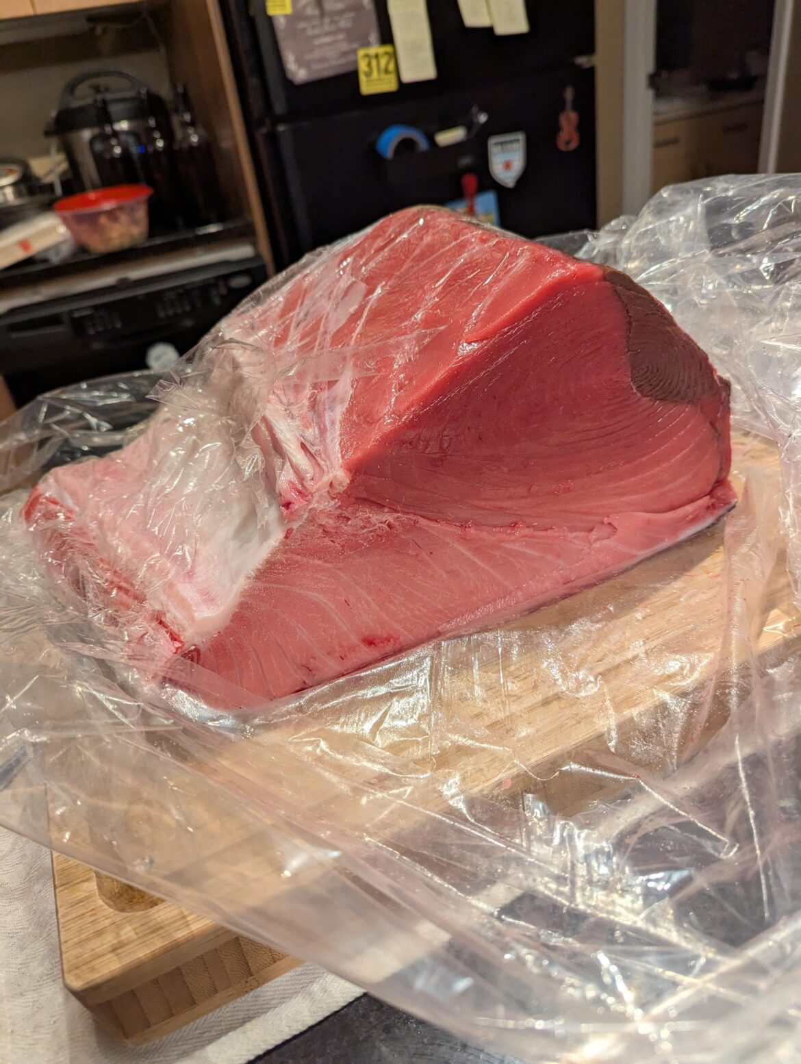 I fat fingered an order with a local tuna dealer. No, I'm not a restaurant or a private chef, just a loser at home who's out several hundred dollars.