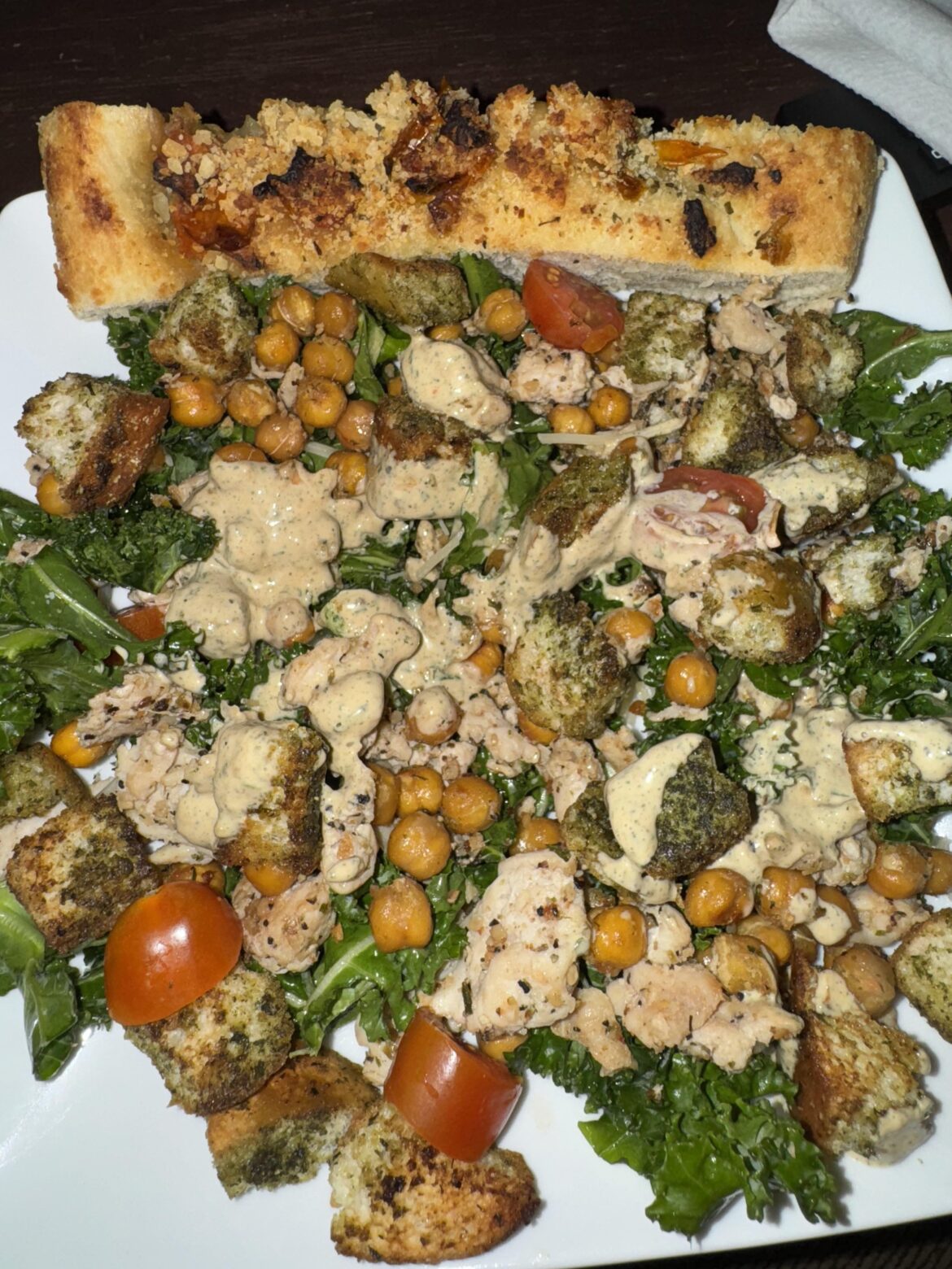 Chicken, Chickpea and Kale Salad