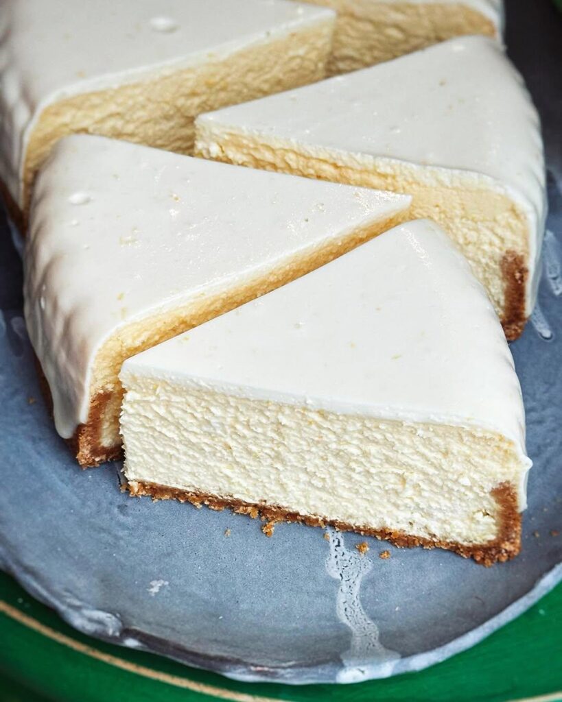 citrus cheesecake