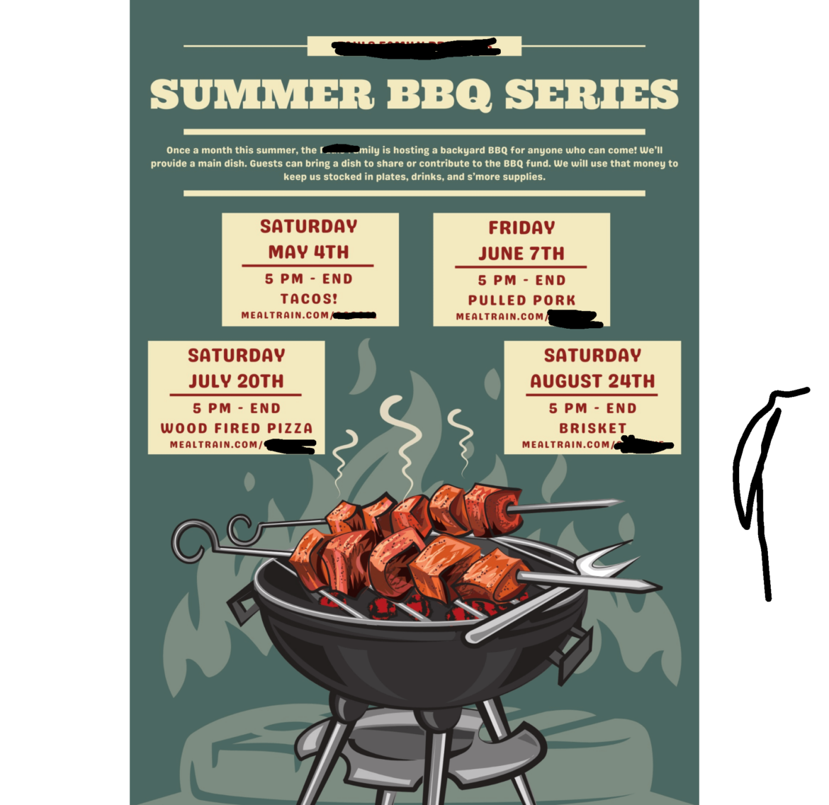 Backyard BBQ series ideas