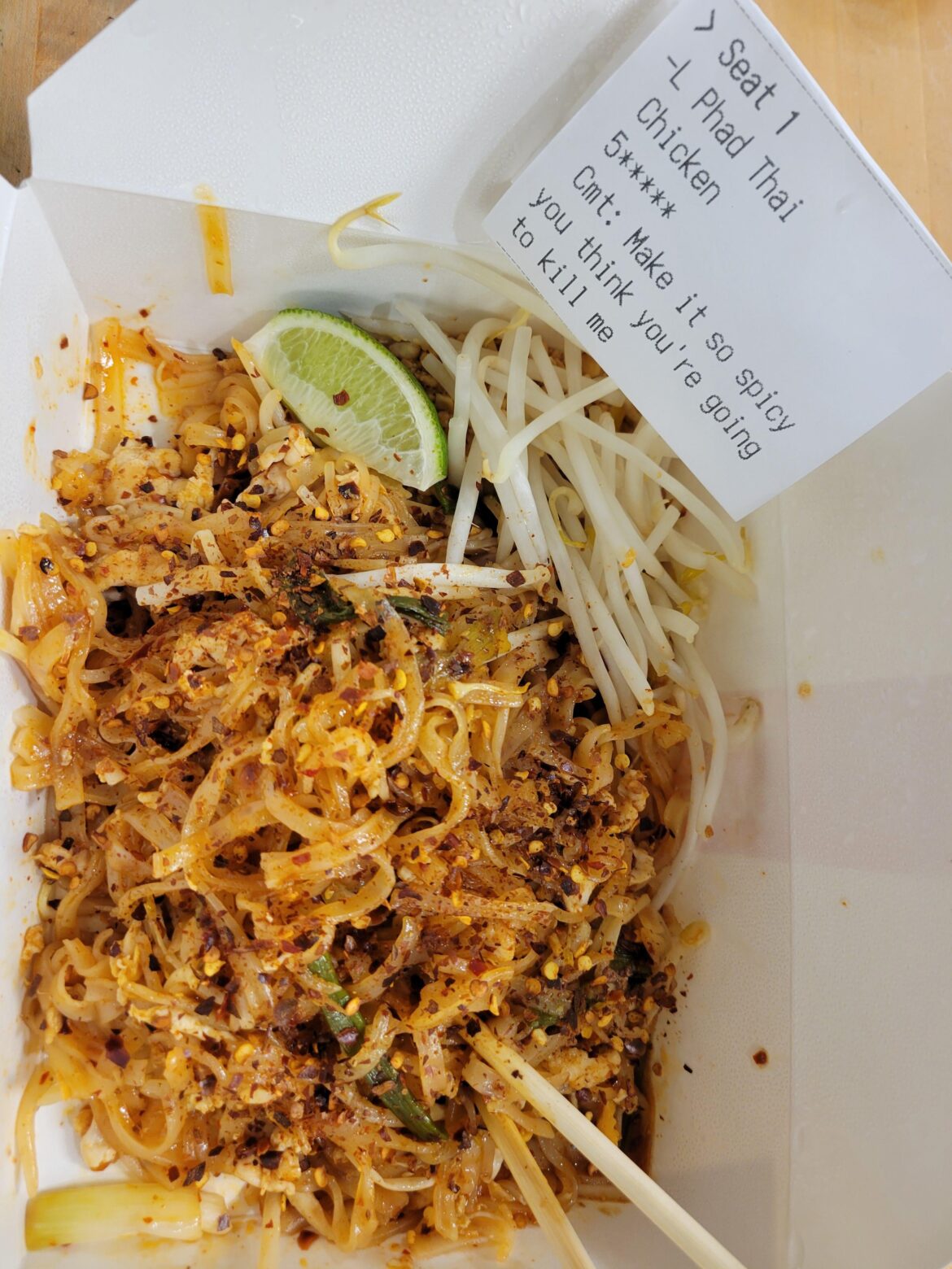 Local Thai spot did not disappoint