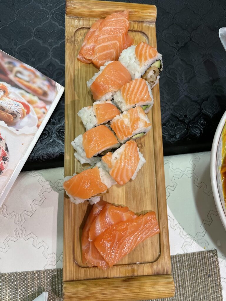 Quick visit to eat sushi with my bf