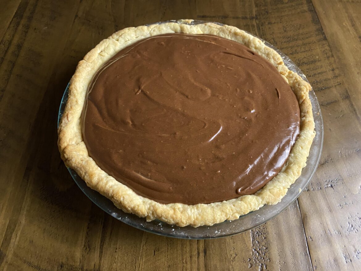 My Chocolate Silk Pie