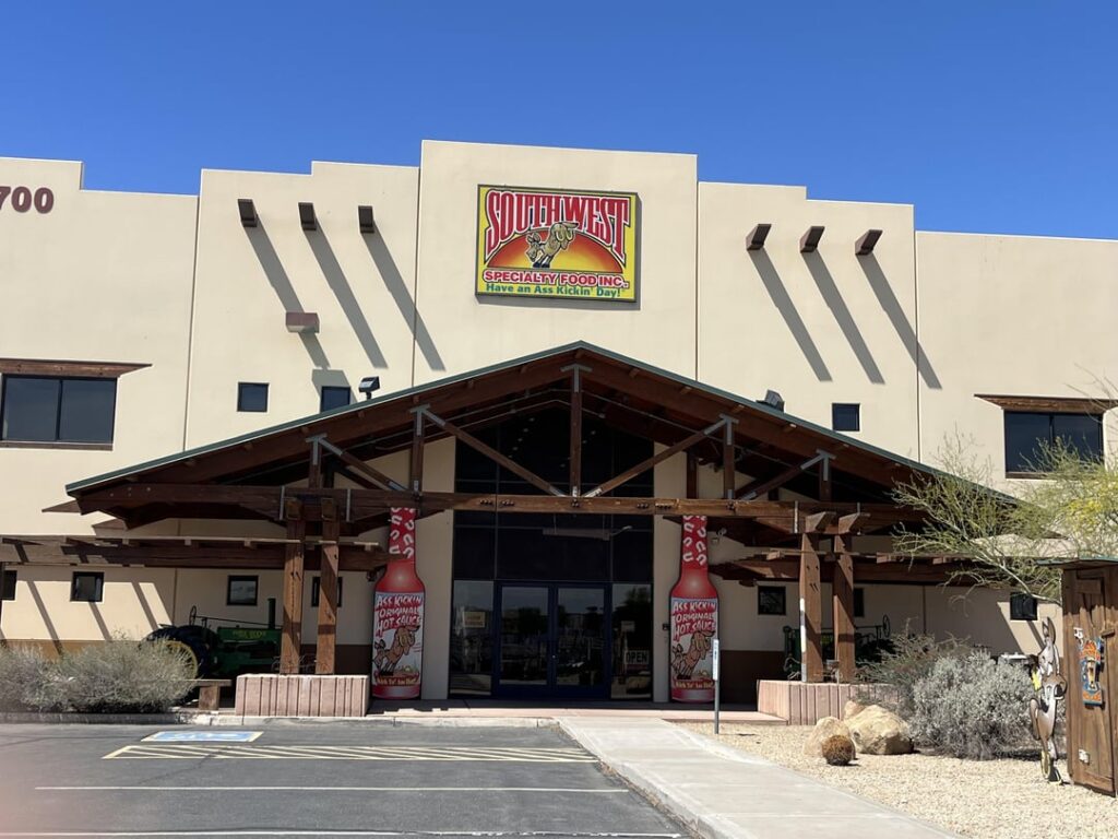 Went to the Ass Kicking manufacturing plant today!