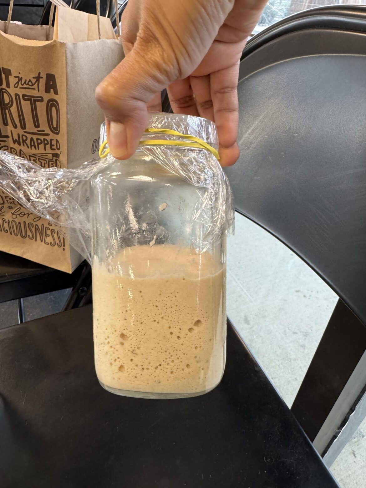 I just received 50 grams of starter from the woman I buy sourdough bread from. Now what?