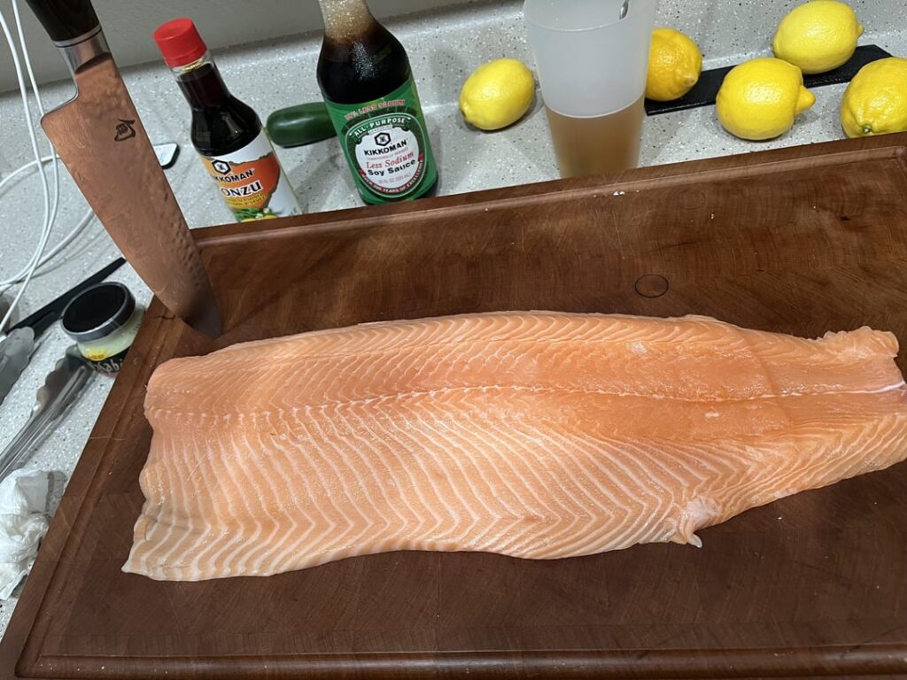 I gained the courage to see if the Costco salmon hype was legit or not. I was pleasantly surprised.