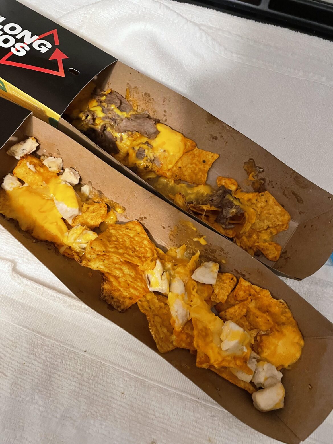 Subway nachos lookin a bit sad