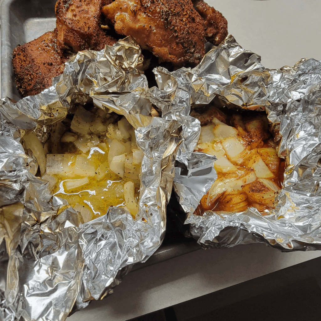 Hot Smoked Yellow Onions