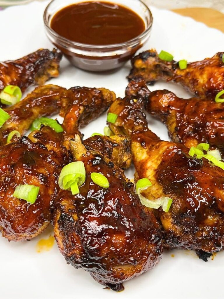 Air-Fryer BBQ Chicken Drumsticks Recipe