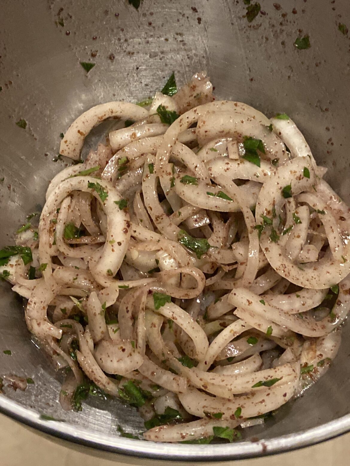 Sumac Onions are one of my favorite toppings