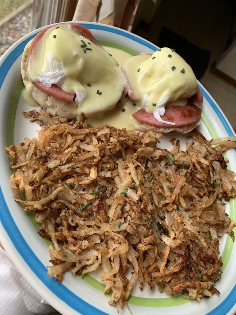 Getting better at my favorite complex brekkie dish