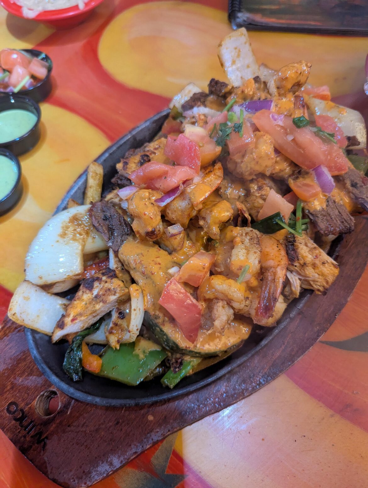 Guadalajara Fajitas at Salsa and Beer