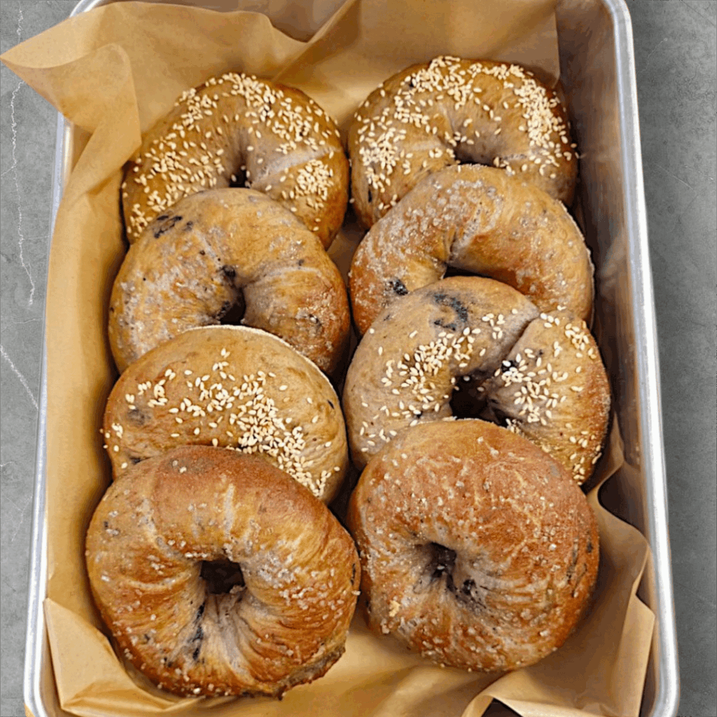 Sourdough Blueberry Bagels that I must share!