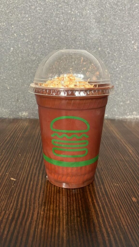 Dubai Chocolate Pistachio Shake, Shake Shack, Glendale