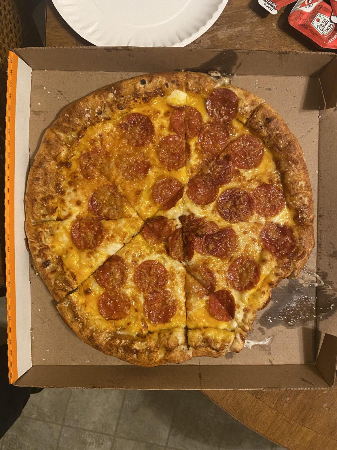 I didnt even get the right sauce on this thing.