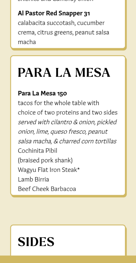 Who tf is paying $150 for tacos