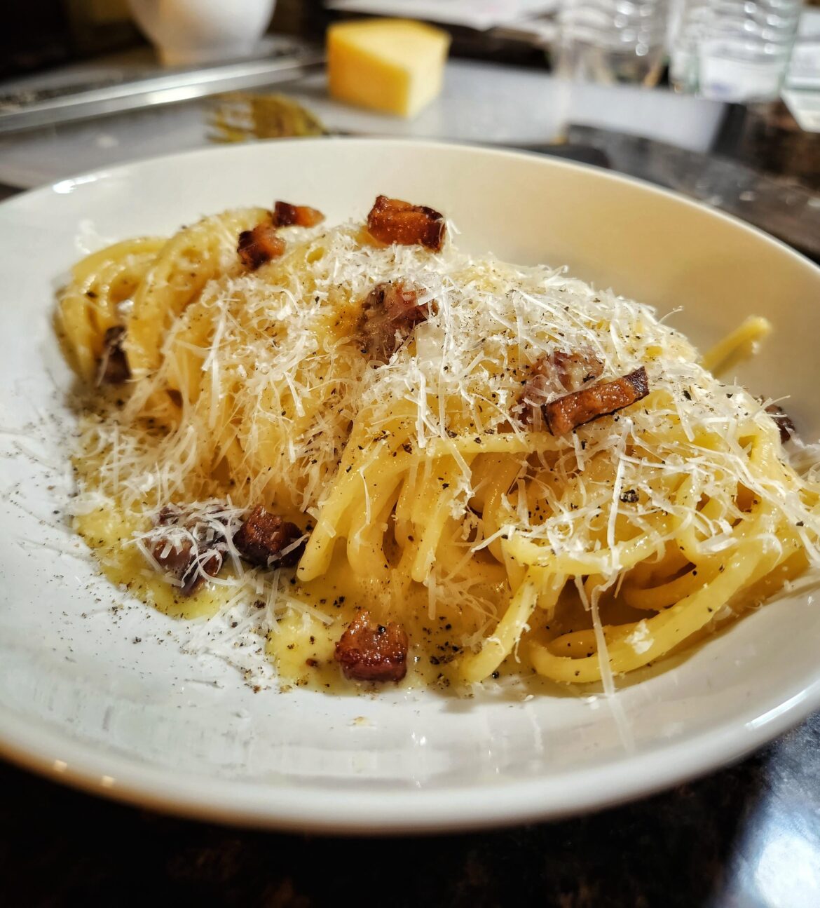 My contribution to carbonara day.