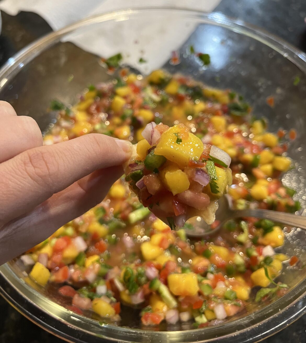 The start of mango salsa season