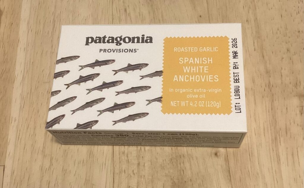 Salad made with Patagonia White Anchovies