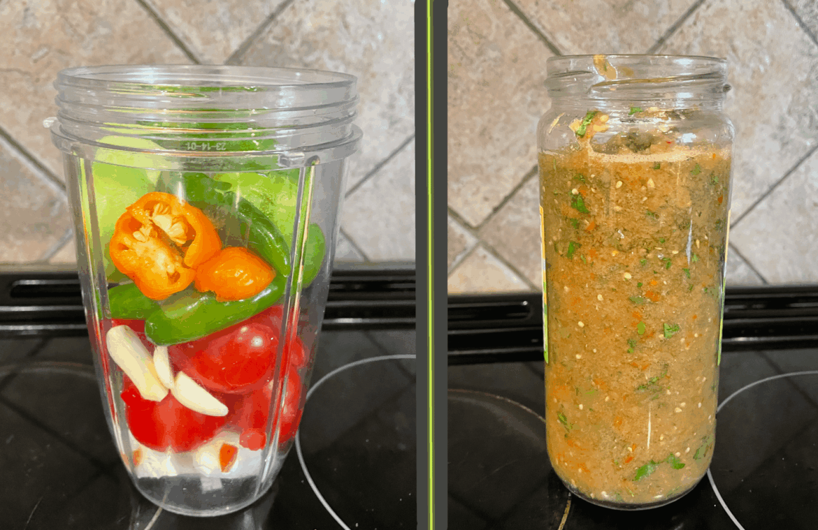 a bit of salsa fresca