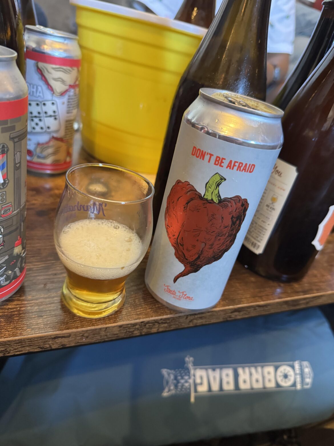 This one wasn’t crazy spicy, but the spice sticks in the back of you throat for a minute