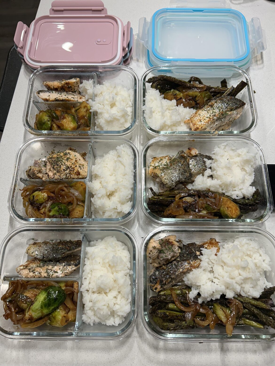 It’s not much but I’ve just started meal prepping