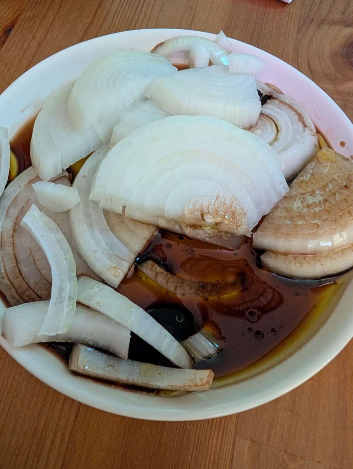 My husband hates onion, me on the other hand ...