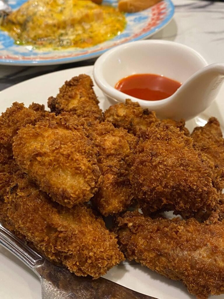 A little burnt but still yum