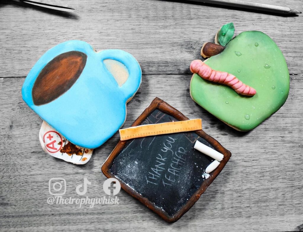 Teacher Appreciation Cookies🍏🍪🍎