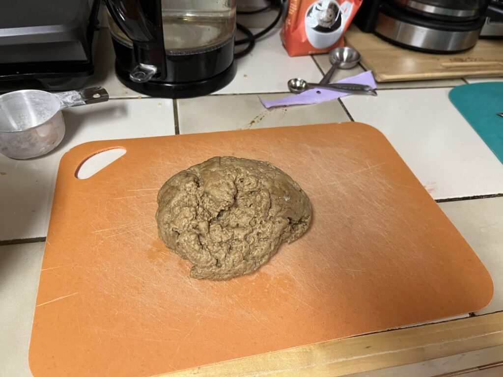 Second try at seitan Second try at seitan