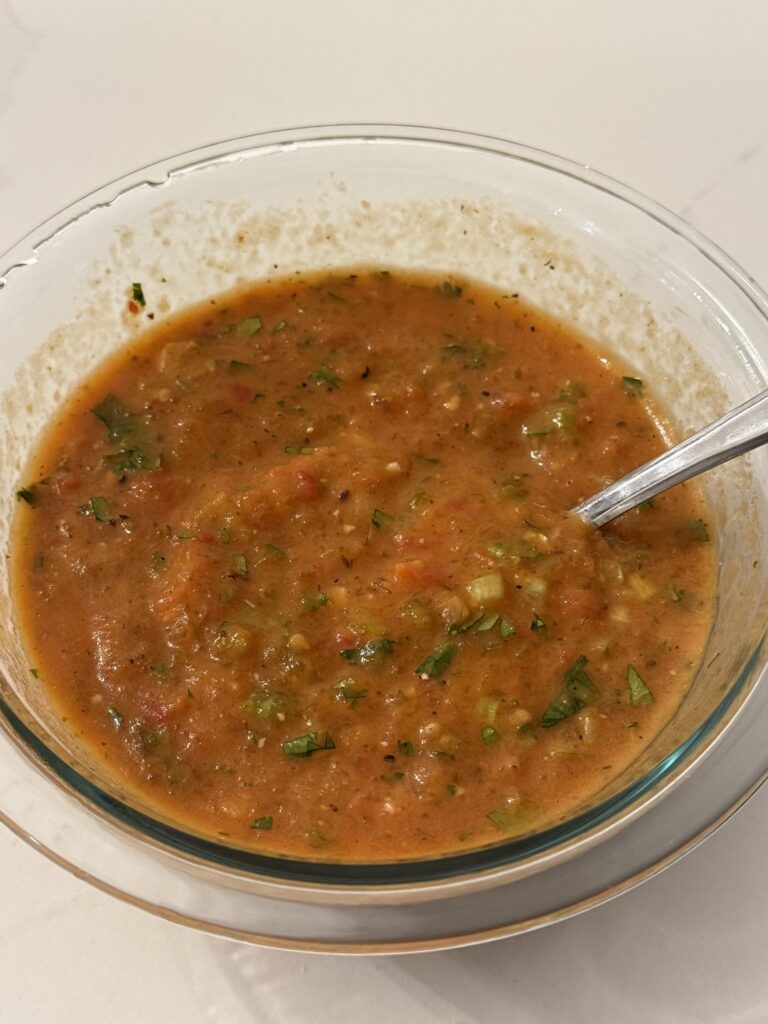 Satisfied with blanching, peeling, and salting the tomatoes prior to roasting